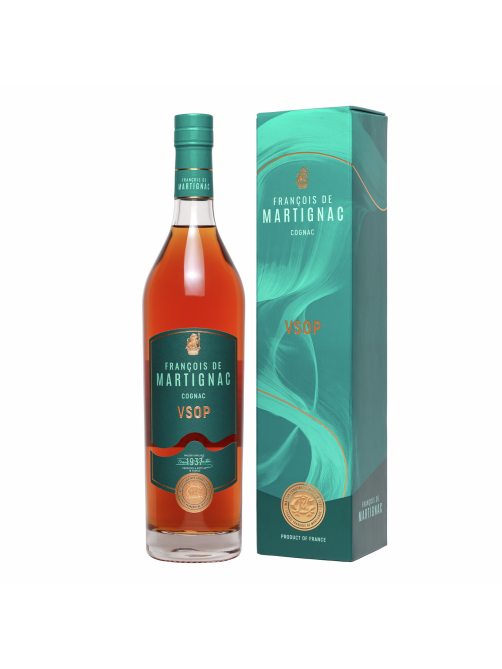 Коньяк Francois de Martignac в подарочной упаковке VSOP, 0.7л