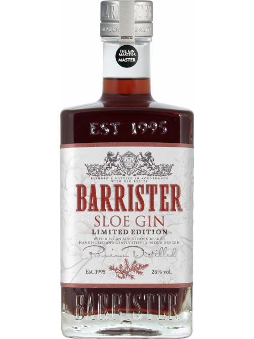 Ликер Barrister Sloe Gin десертный, 0.7л