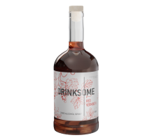 Напиток безалкогольный Drinksome Red Vermouth Красный Вермут негазированный, 0.7л