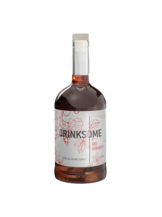 Напиток безалкогольный Drinksome Red Vermouth Красный Вермут негазированный, 0.7л