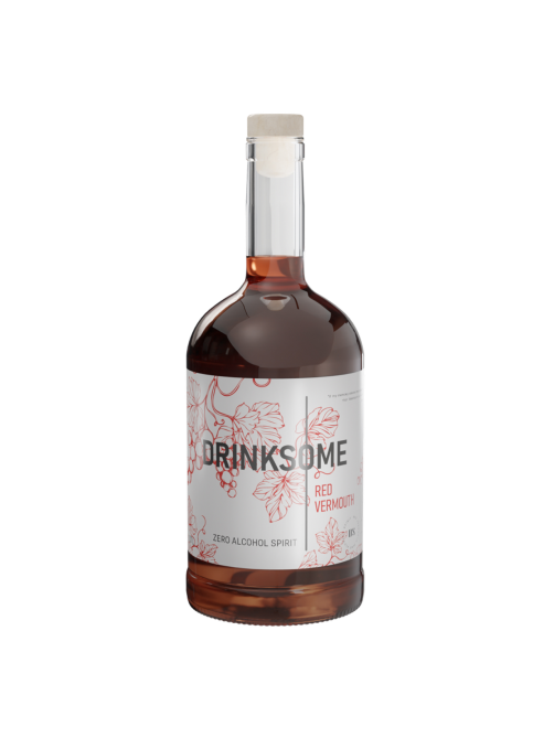 Напиток безалкогольный Drinksome Red Vermouth Красный Вермут негазированный, 0.7л