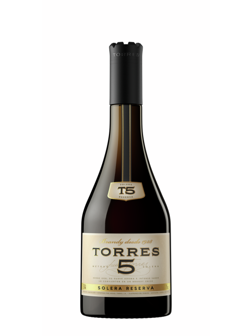 Бренди Torres 5 Solera Reserva в подарочной упаковке, 0.7л