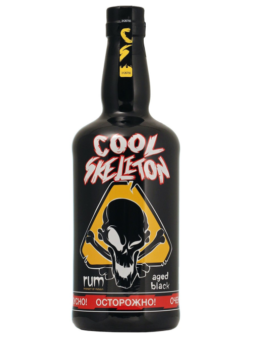 Ром Cool Skeleton темный выдержанный, 0.7л