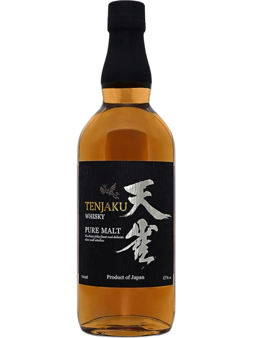 Виски японский Tenjaku Malt в подарочной упаковке, 0.7л