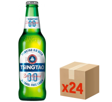 Пиво Tsingtao светлое безалкогольное, 0.33л х 24 шт