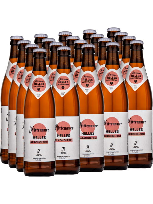 Пиво Nittenauer Helles безалкогольное, 0.5л