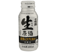 Саке японский Nihonsakari Honjozo Namagenshu, 0.2л
