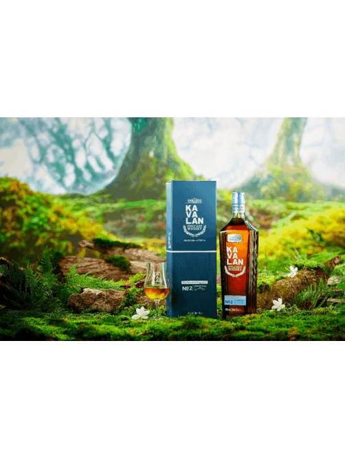 Виски Kavalan Distillery Select №2 Single Malt в подарочной упаковке, 0.7л
