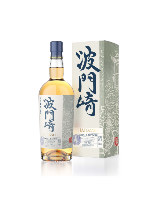 Виски японский Hatozaki Japanese pure malt в подарочной упаковке, 0.7л