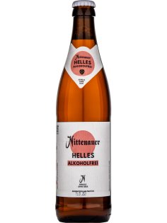Пиво Nittenauer Helles безалкогольное, 0.5л