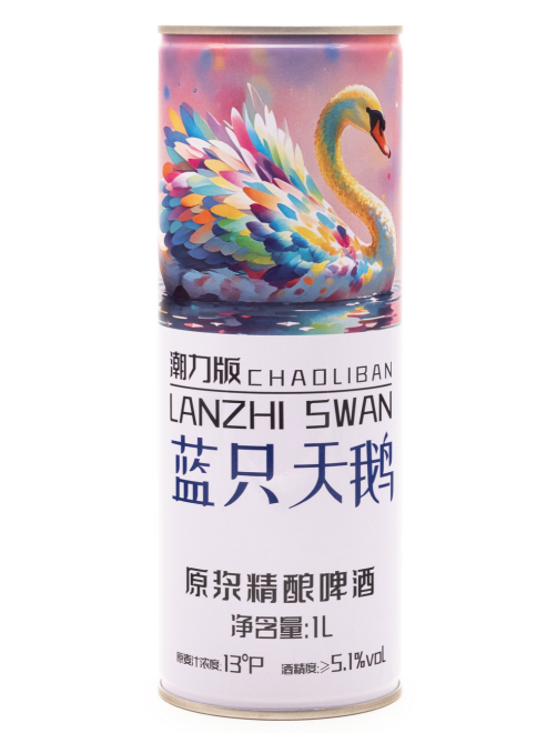 Пиво Chaoliban Ланьчжи Тяньэ Крафт Эль светлое нефильтрованное, 1л