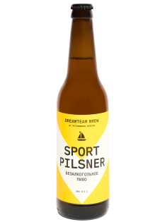 Пиво Dreamteam Brew Sport Pilsner безалкогольное, 450мл