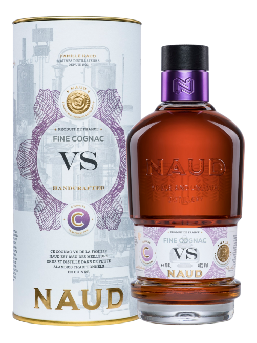 Коньяк Naud VS в подарочной упаковке, 0.7л