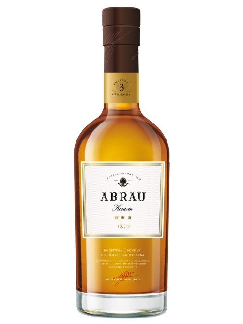 Коньяк Abrau ординарный 3 года, 0.5л