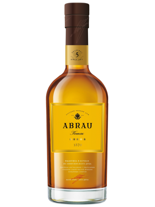 Коньяк Abrau ординарный 5 лет, 0.5л