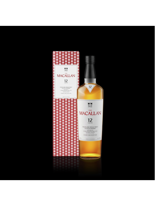 Виски шотландский Macallan Double Cask 12 лет в подарочной упаковке, 0.7л