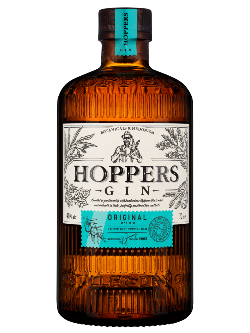 Джин Hoppers Original Dry, 0.7л