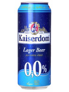 Пиво Kaiserdom Lager безалкогольное, 0.5л
