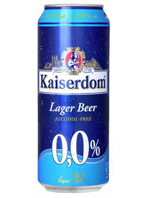 Пиво Kaiserdom Lager безалкогольное, 0.5л