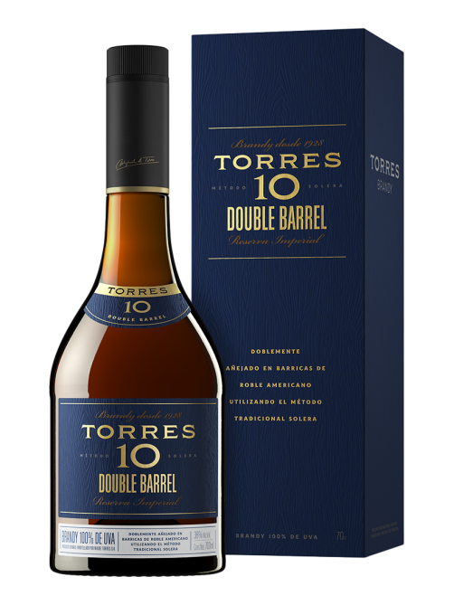 Бренди Torres 10 Double Barrel в подарочной упаковке, 0.7л