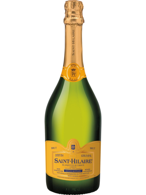 Вино игристое Saint-Hilaire Limoux брют белое, 0.75л