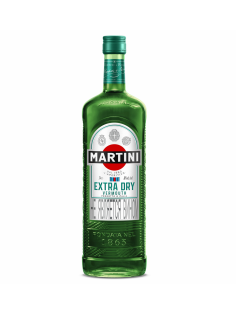 Напиток виноградосодержащий Martini Extra Dry из виноградного сырья белый сухой, 1л