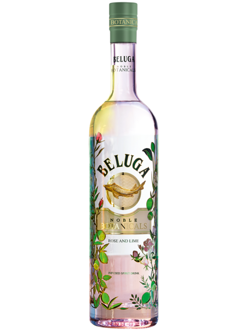 Настойка Beluga Botanicals роза и лайм горькая, 0.7л