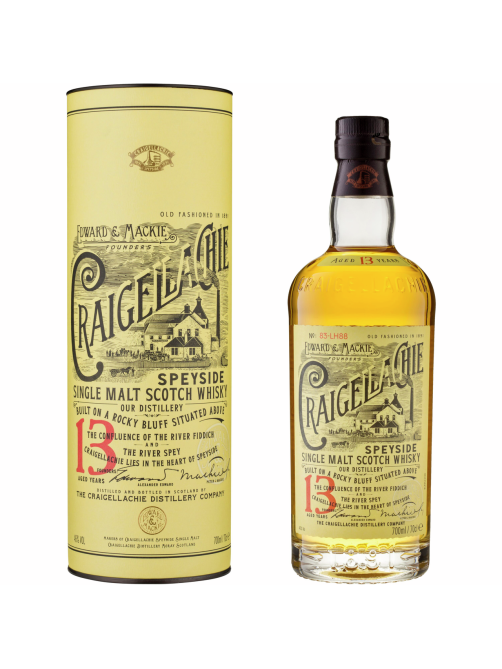 Виски Craigellachie 13 лет в подарочной упаковке, 0.7л