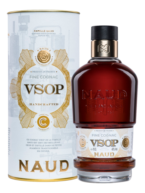 Коньяк Naud VSOP в подарочной упаковке, 0.7л