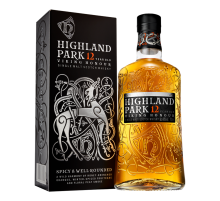 Виски шотландский Highland Park 12 лет в подарочной упаковке, 0.7л