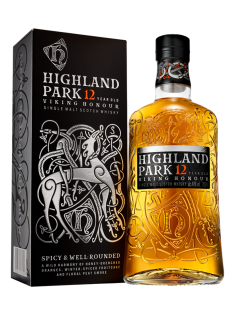 Виски шотландский Highland Park 12 лет в подарочной упаковке, 0.7л
