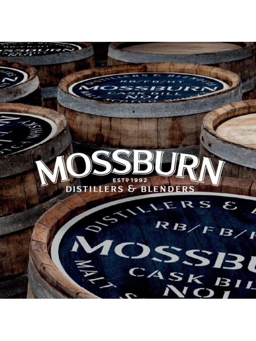 Виски шотландский Mossburn Speyside в подарочной упаковке, 0.7л