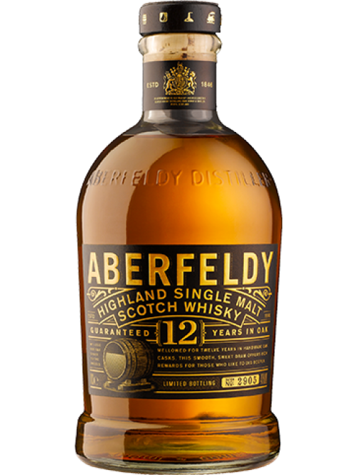 Виски шотландский Aberfeldy 12 лет в подарочной упаковке, 0.7л