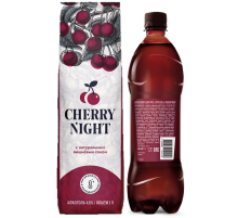 Пивной напиток Cherry Night с ароматом вишни Эль светлый, 1л
