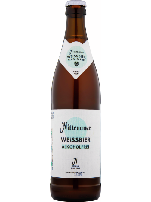 Пиво Nittenauer Weissbier безалкогольное, 0.5л
