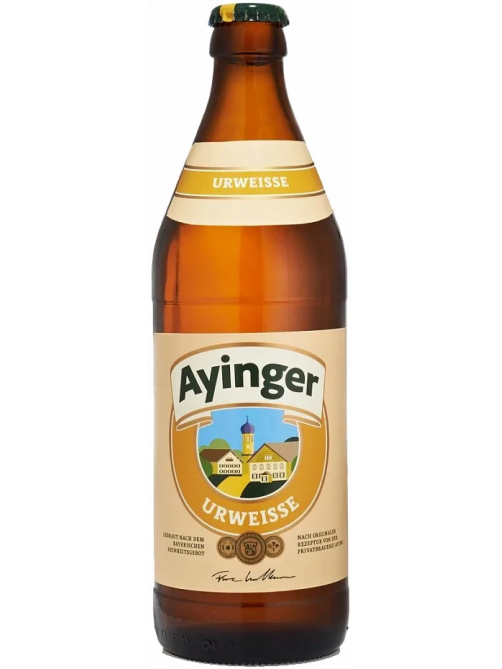 Пиво Ayinger Urweisse Эль темное, 0.5л