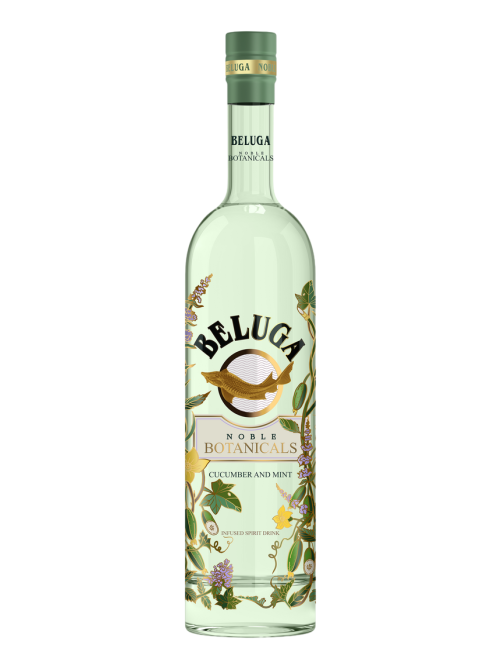 Настойка Beluga Botanicals огурец и мята горькая, 0.7л