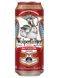 Пиво Wolpertinger Pils, 0.5л