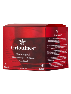 Ликер десертный Griottines в подарочной упаковке, 0.35л