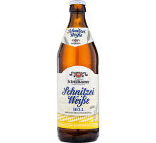 Пиво Schnitzlbaumer Schnitzei Weisse Hell Эль светлое, 0.5л