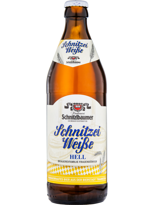 Пиво Schnitzlbaumer Schnitzei Weisse Hell Эль светлое, 0.5л