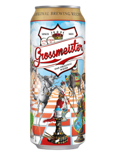 Пивной напиток Grossmeister Original Weiss Эль светлый, 0.5л