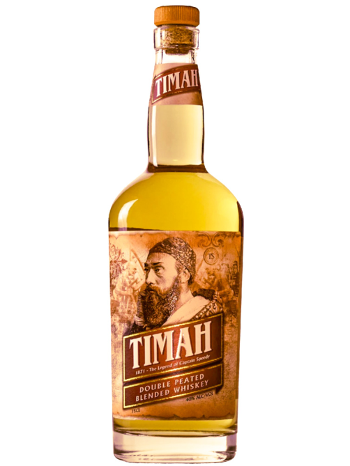 Виски Timah The Double Peat солодовый в подарочной упаковке, 0.75л