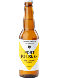 Пиво Dreamteam Brew Port Pilsner светлое, 0.45л