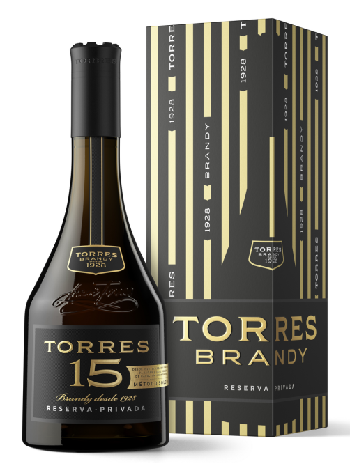 Бренди Torres Reserva Privada 15 в подарочной упаковке, 0.7л