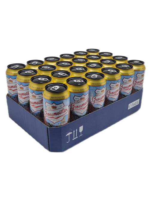 Пивной напиток Grossmeister Original Weiss Эль светлый, 0.5л
