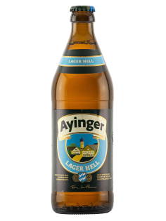 Пиво Ayinger Lager Hell светлое фильтрованное, 0.5л