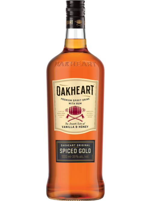 Коктейль ромовый OakHeart Original Spiced Gold, 1л