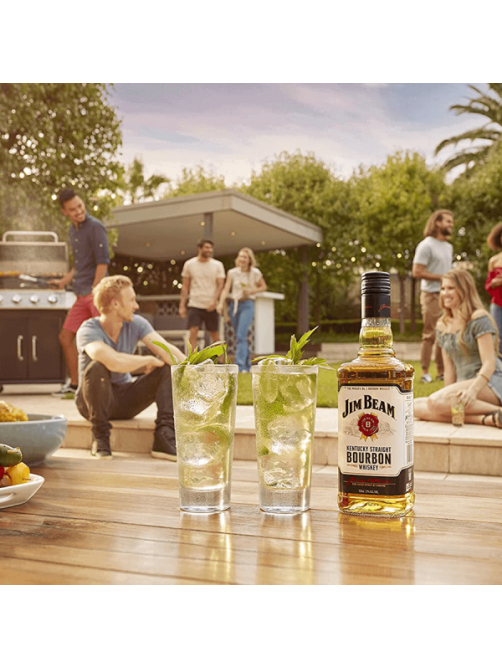 Виски Jim Beam Bourbon, 1л