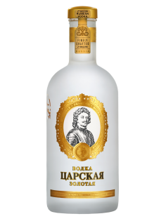 Водка Царская Золотая, 0.7л